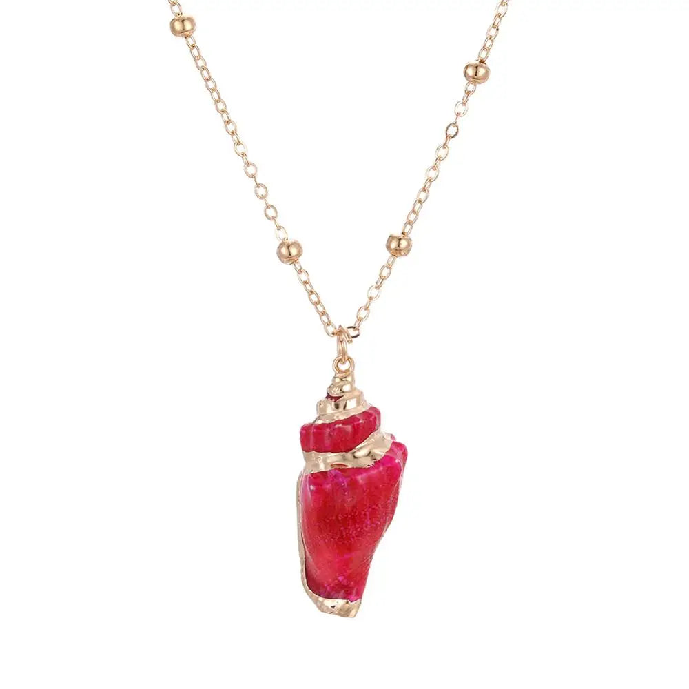 Pendant Natural Shell Necklace